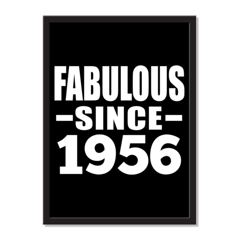 Fabulous Since 1956 - Portrait Frame Photo Tile