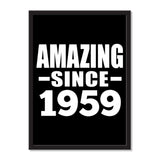 Amazing Since 1959 - Portrait Frame Photo Tile
