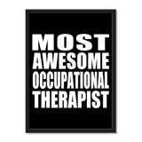 Most Awesome Occupational Therapist - Portrait Frame Photo Tile