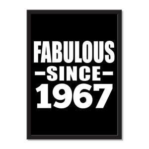 Fabulous Since 1967 - Portrait Frame Photo Tile