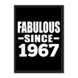 Fabulous Since 1967 - Portrait Frame Photo Tile