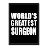 World's Greatest Surgeon - Portrait Frame Photo Tile