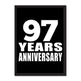 97 Years Anniversary - Portrait Frame Photo Tile