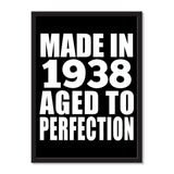 Made In 1938 Aged to Perfection - Portrait Frame Photo Tile
