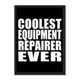 Coolest Equipment Repairer Ever - Portrait Frame Photo Tile