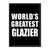 World's Greatest Glazier - Portrait Frame Photo Tile