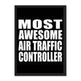 Most Awesome Air Traffic Controller - Portrait Frame Photo Tile