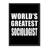World's Greatest Sociologist - Portrait Frame Photo Tile