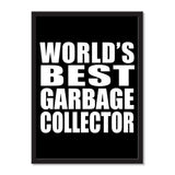 World's Best Garbage Collector - Portrait Frame Photo Tile
