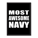 Most Awesome Navy - Portrait Frame Photo Tile