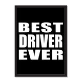 Best Driver Ever - Portrait Frame Photo Tile