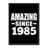 Amazing Since 1985 - Portrait Frame Photo Tile