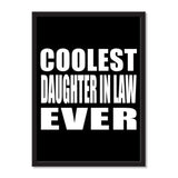 Coolest Daughter In Law Ever - Portrait Frame Photo Tile