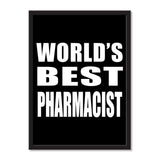 World's Best Pharmacist - Portrait Frame Photo Tile