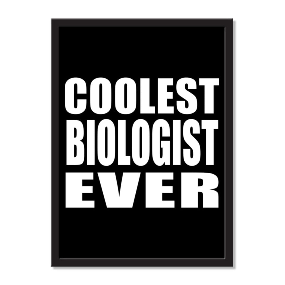 Coolest Biologist Ever - Portrait Frame Photo Tile