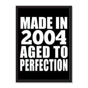 Made In 2004 Aged to Perfection - Portrait Frame Photo Tile