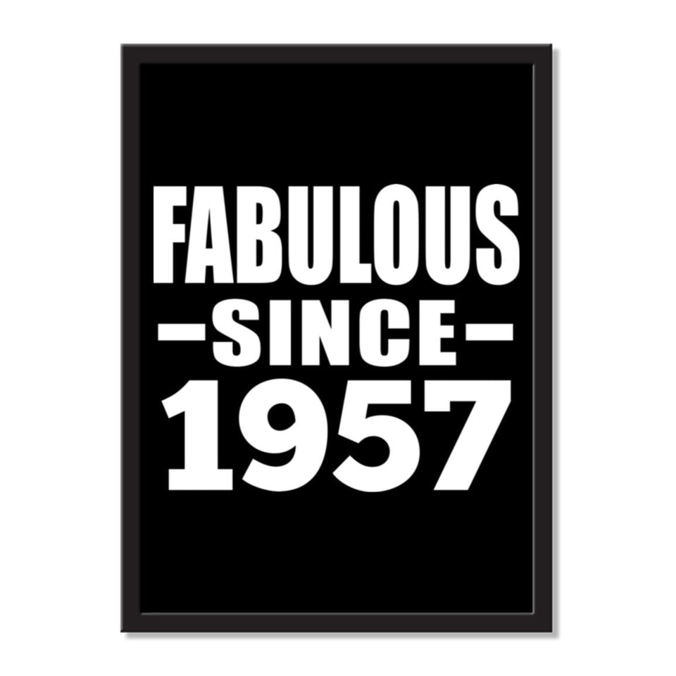 Fabulous Since 1957 - Portrait Frame Photo Tile