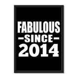 Fabulous Since 2014 - Portrait Frame Photo Tile