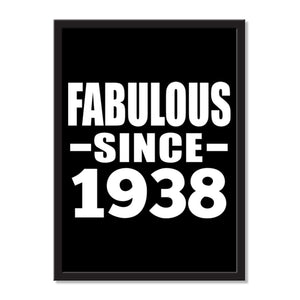 Fabulous Since 1938 - Portrait Frame Photo Tile