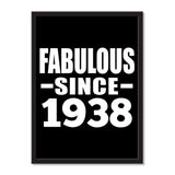 Fabulous Since 1938 - Portrait Frame Photo Tile