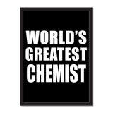 World's Greatest Chemist - Portrait Frame Photo Tile