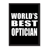 World's Best Optician - Portrait Frame Photo Tile