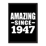 Amazing Since 1947 - Portrait Frame Photo Tile
