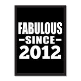 Fabulous Since 2012 - Portrait Frame Photo Tile