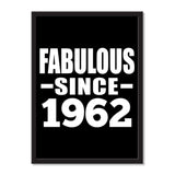 Fabulous Since 1962 - Portrait Frame Photo Tile