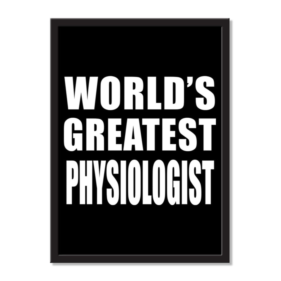 World's Greatest Physiologist - Portrait Frame Photo Tile