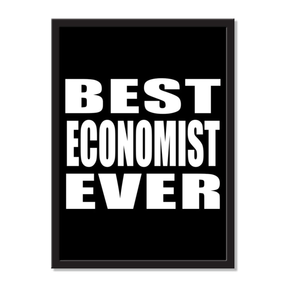 Best Economist Ever - Portrait Frame Photo Tile