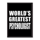 World's Greatest Psychologist - Portrait Frame Photo Tile