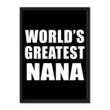 World's Greatest Nana - Portrait Frame Photo Tile