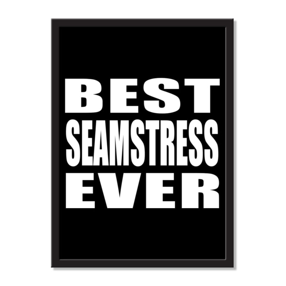 Best Seamstress Ever - Portrait Frame Photo Tile
