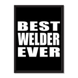 Best Welder Ever - Portrait Frame Photo Tile