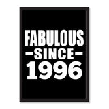 Fabulous Since 1996 - Portrait Frame Photo Tile
