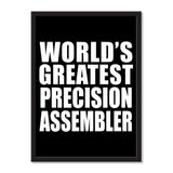 World's Greatest Precision Assembler - Portrait Frame Photo Tile