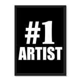 Number One #1 Artist - Portrait Frame Photo Tile