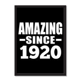Amazing Since 1920 - Portrait Frame Photo Tile