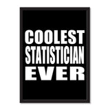 Coolest Statistician Ever - Portrait Frame Photo Tile