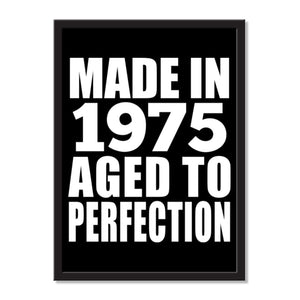 Made In 1975 Aged to Perfection - Portrait Frame Photo Tile