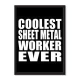 Coolest Sheet Metal Worker Ever - Portrait Frame Photo Tile