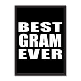 Best Gram Ever - Portrait Frame Photo Tile