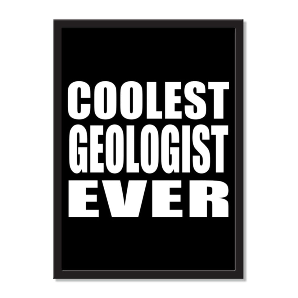 Coolest Geologist Ever - Portrait Frame Photo Tile