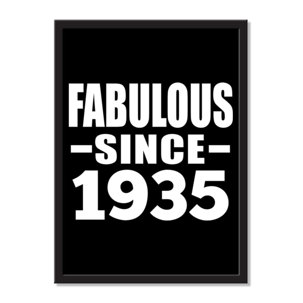 Fabulous Since 1935 - Portrait Frame Photo Tile