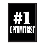 Number One #1 Optometrist - Portrait Frame Photo Tile