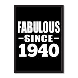 Fabulous Since 1940 - Portrait Frame Photo Tile