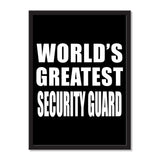 World's Greatest Security Guard - Portrait Frame Photo Tile