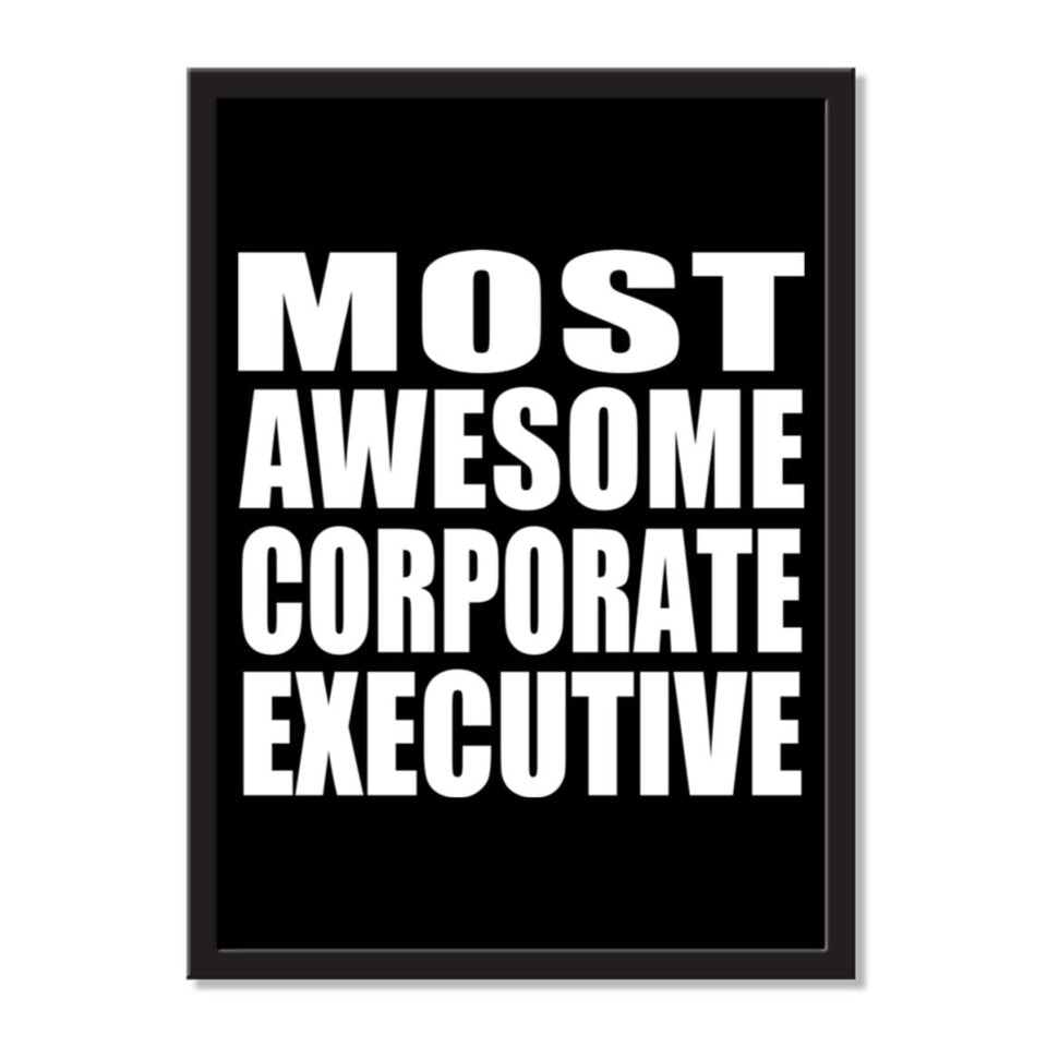 Most Awesome Corporate Executive - Portrait Frame Photo Tile