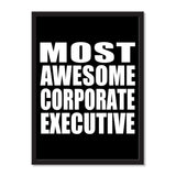 Most Awesome Corporate Executive - Portrait Frame Photo Tile